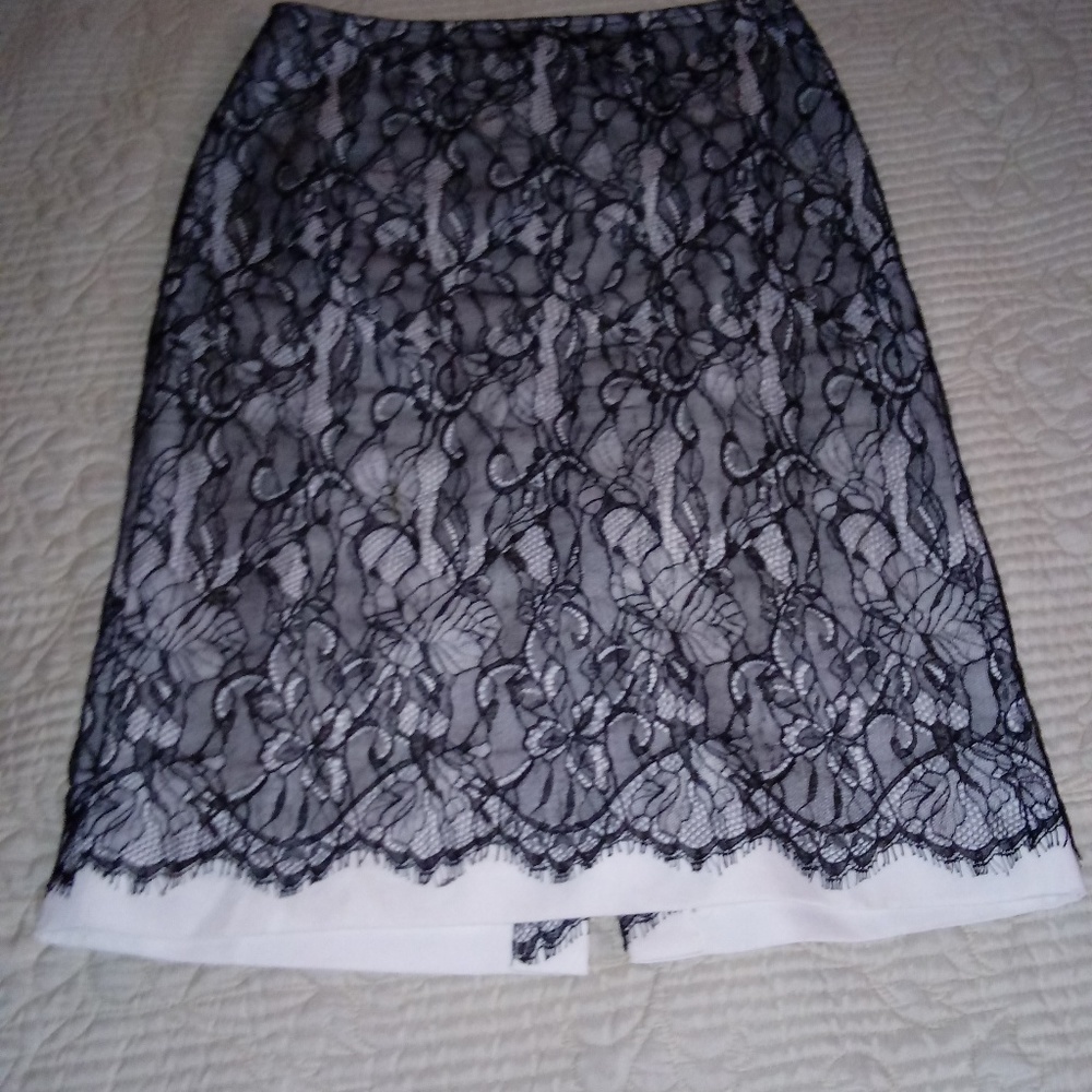 Ann Taylor Lace pencil skirt